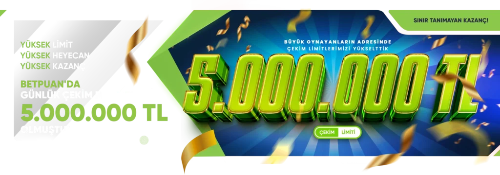 betpuan 5.0000 veriyor